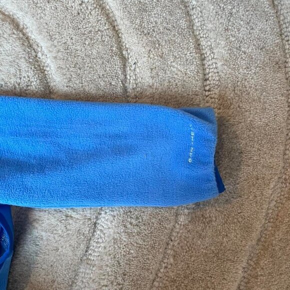 Columbia Sportswear Womens Blue Quarter Zip Fleece Jacket - Picture 6 of 6